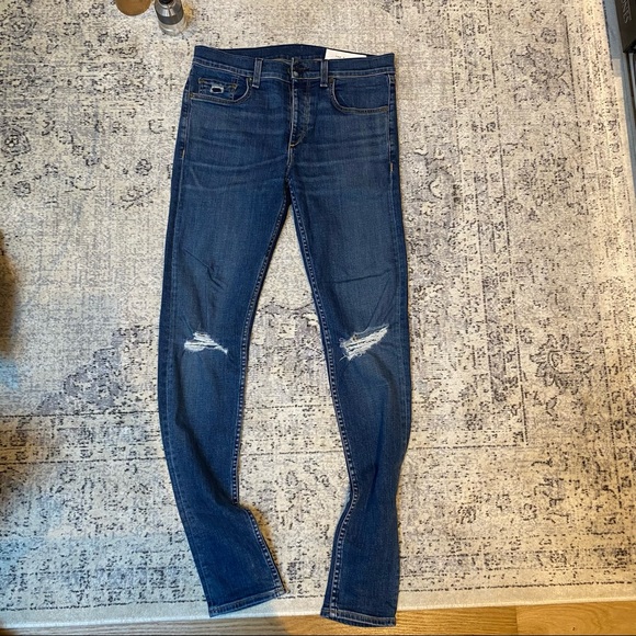 Rag & Bone Standard Issue Fit 1 Skinny Fit Jeans, Sise 30 - Picture 6 of 10